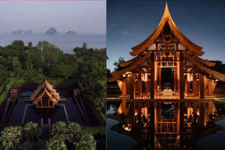 <p>8º) Phulay Bay, Ritz-Carlton Reserve, Tailândia: Quem gosta de ioga ao nascer do sol e mergulhos em um mar azul-turquesa vai ficar fascinado com este hotel cercado por falésias de calcário.</p>
