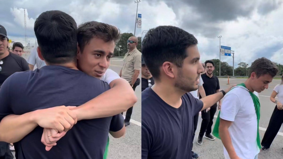 O deputado federal André Fernandes se juntou ao deputado federal Nikolas Ferreira em uma caminhada de mais de 200 quilômetros em protesto contra a prisão do ex-presidente Jair Bolsonaro