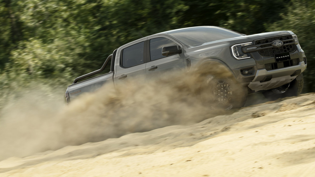 Ranger Tremor será equipada com um novo motor flex, o 2.3 GTDi EcoBoost, desenvolvido pela engenharia brasileira

