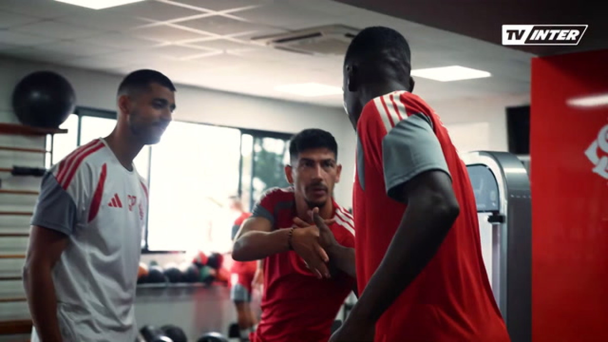 Primeiro dia de Félix Torres no Inter; veja bastidores