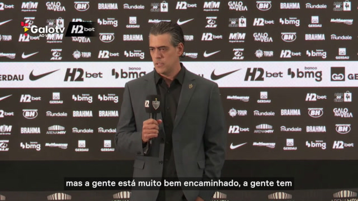 Paulo Bracks diz que Galo tem pré-acordo com Mateo Cassierra