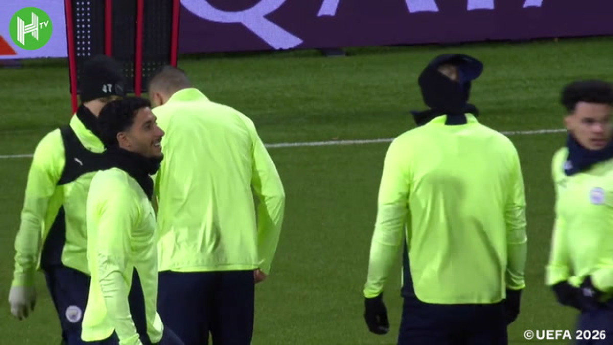 City treina no frio do Círculo Polar Ártico na terra de Haaland