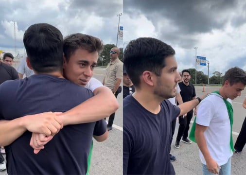 O deputado federal André Fernandes se juntou ao deputado federal Nikolas Ferreira em uma caminhada de mais de 200 quilômetros em protesto contra a prisão do ex-presidente Jair Bolsonaro