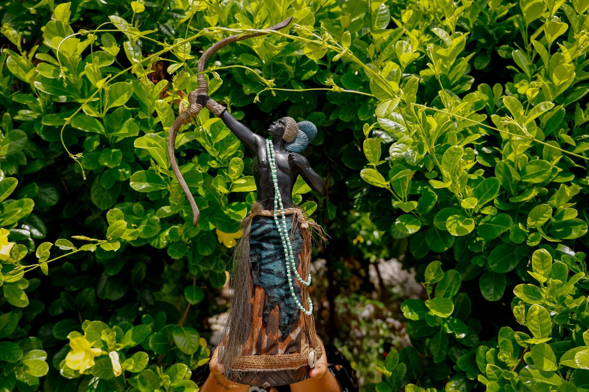 Ox&oacute;ssi &eacute; conhecido como "guerreiro de uma flecha s&oacute;" por conta de precis&atilde;o de seus alvos