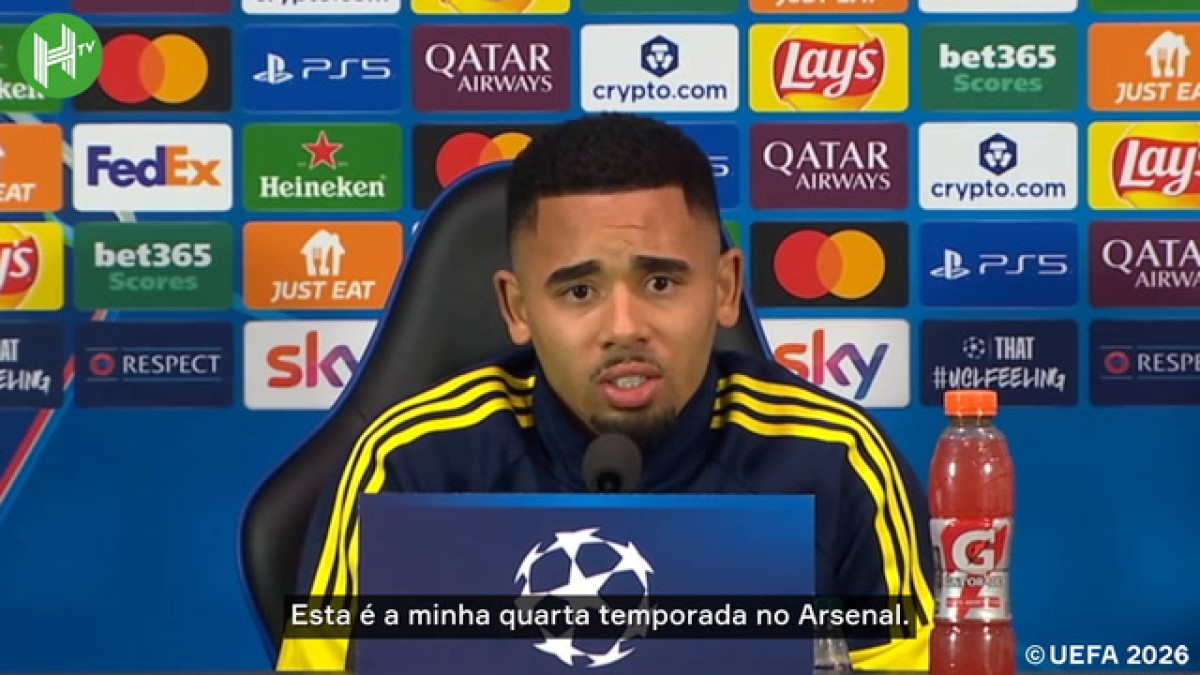 Gabriel Jesus sonha com renovação no Arsenal e com a conquista de títulos