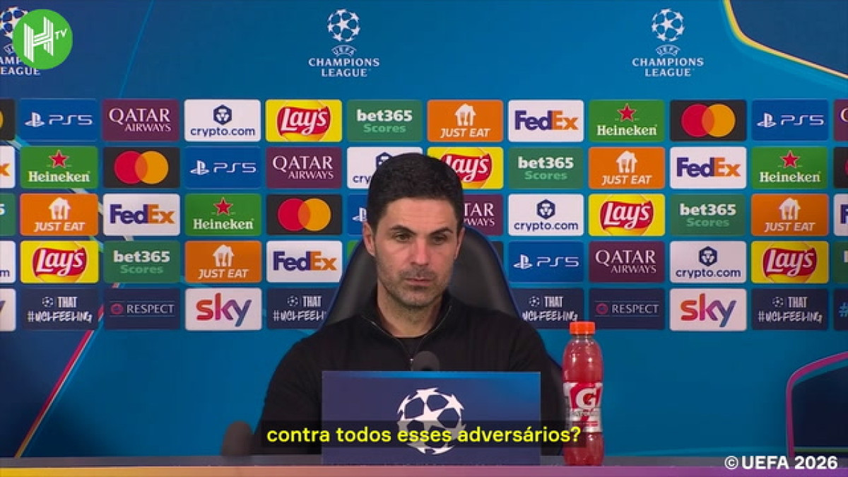 Arteta sobre evolução na UCL: 'Aprendemos com nossas experiências'