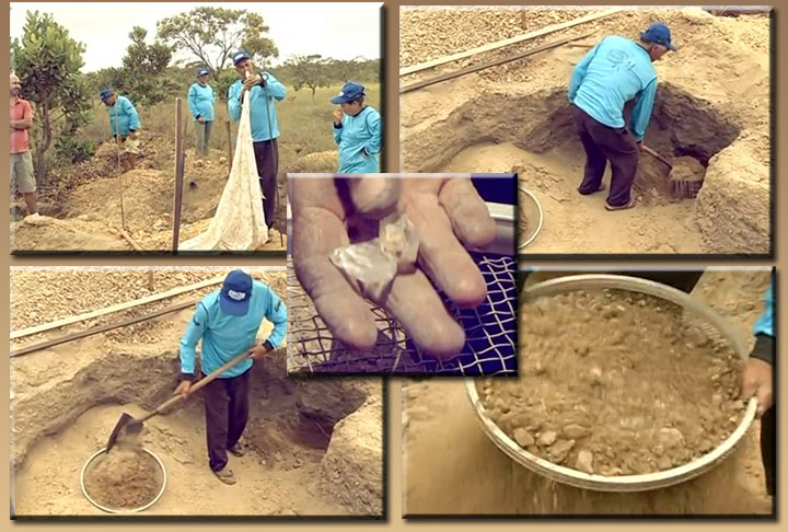 <p>Quem visita as minas de cristais legalizadas, pode cavar e pegar suas próprias pedras brutas direto do solo.</p>
