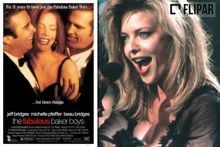 <p>Em 1990, ela conquistou o Globo de Ouro de melhor atriz no drama em “Susie e os Baker Boys”, em que mostrou que também canta muito bem.</p>
