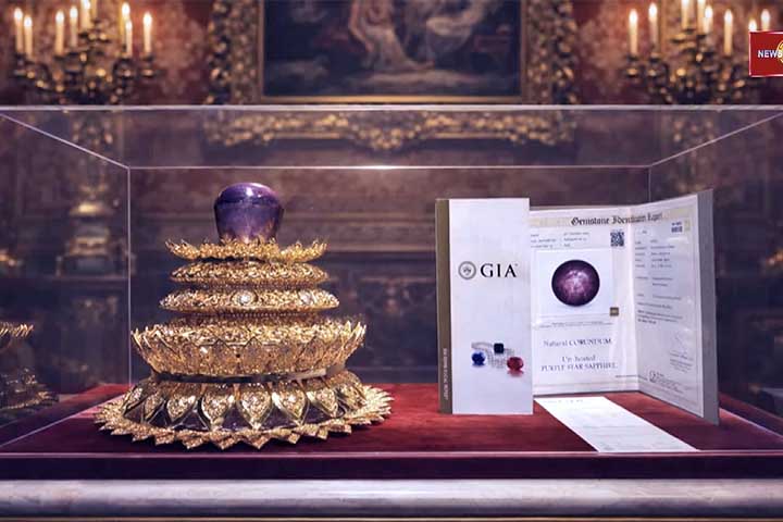 <p>Uma safira estrela púrpura considerada única no mundo foi descoberta no Sri Lanka e pode se tornar uma das gemas mais valiosas da história.</p>
