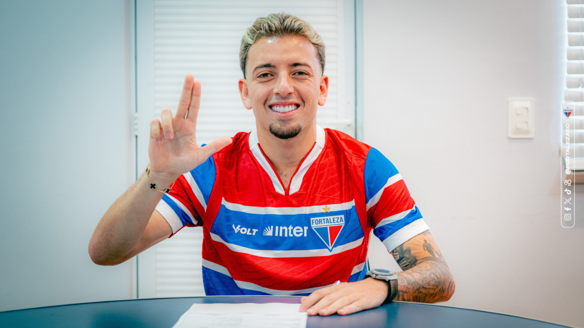O volante Ryan chega por empréstimo ao Fortaleza até o final de 2026