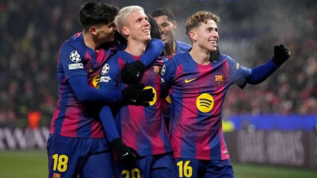 Com dois gols de Fermín López, Barça vence fora de casa, sobe para o 9º lugar e mantém viva a chance de vaga direta nas oitavas