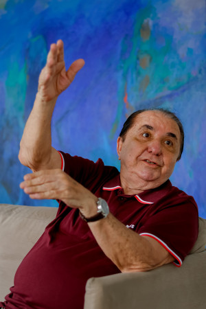 '&Eacute; claro que, do ponto de vista financeiro, o que est&aacute; respaldando os Fundos Constitucionais, o FPE e o FPM, que est&aacute; dito na Constitui&ccedil;&atilde;o, &eacute; abandonado, desconhecido, literalmente'(Foto: AUR&Eacute;LIO ALVES)