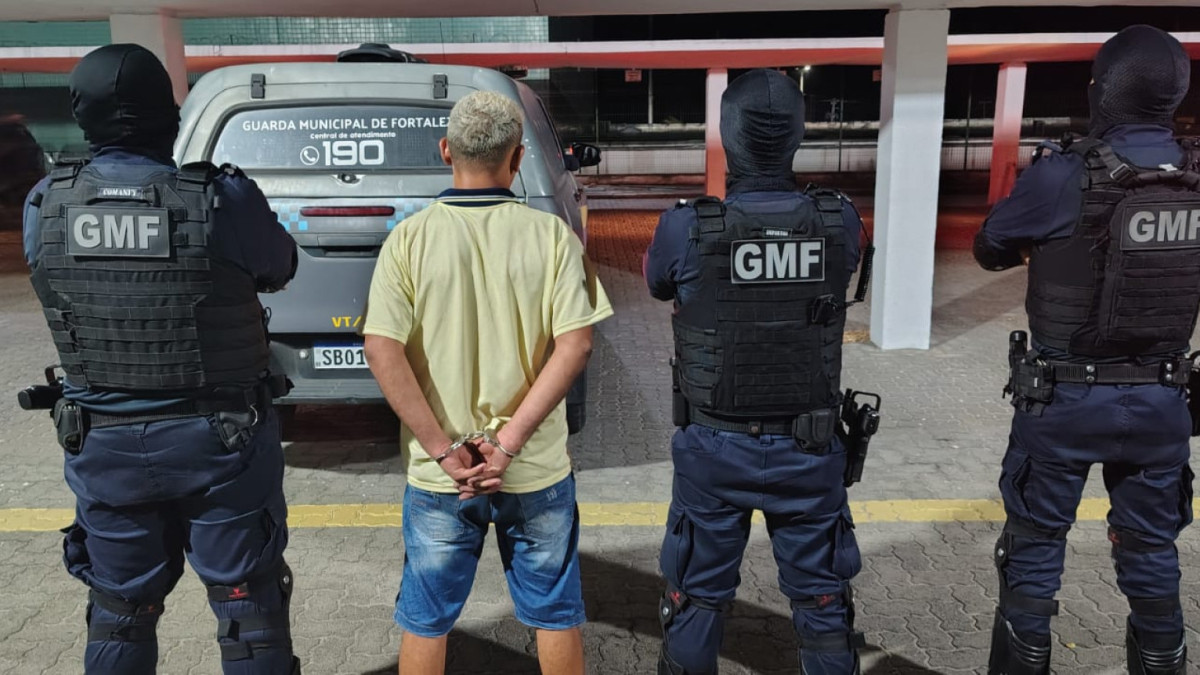 Homem foi preso por agredir e manter a ex em cárcere privado em Fortaleza