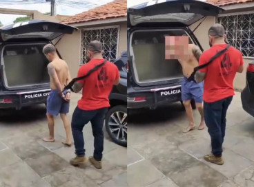 Suspeito foi preso em uma residência no bairro Planalto Caucaia pela PC-CE 