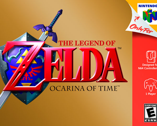 <p>1998: The Legend of Zelda: Ocarina of Time – Desenvolvido pela Nintendo para o Nintendo 64, o jogo foi lançado no Japão como o primeiro da franquia Zelda com tecnologia 3D. Este jogo de aventura conta a história do menino Link que tenta proteger a Relíquia Sagrada das mãos de Ganondorf, o Rei dos Ladrões de Gerudo. Além de definir um estilo posteriormente muito copiado, é considerado o melhor jogo de todos os tempos e apresenta uma trilha sonora incrível de clássicos reconhecidos por mu