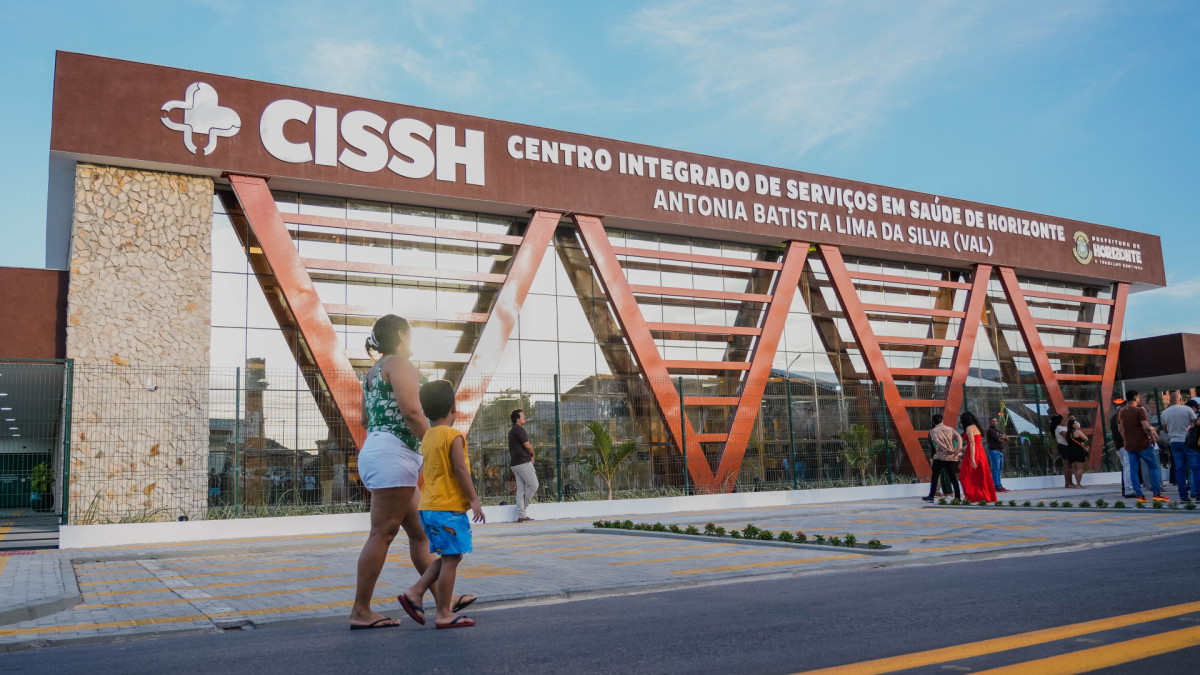  Centro Integrado de Serviços em Saúde de Horizonte (CISSH) foi inaugurado na noite desta sexta-feira, 23