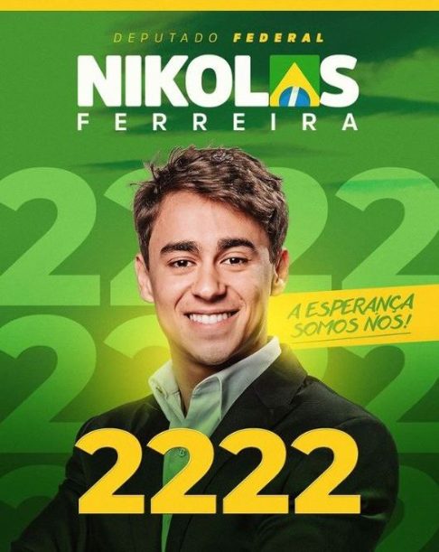 <p>Nas eleições de 2022, ele foi o deputado federal mais votado do país (quase 1,5 milhão de votos) e o mais votado da história de Minas Gerais para o cargo.</p>
