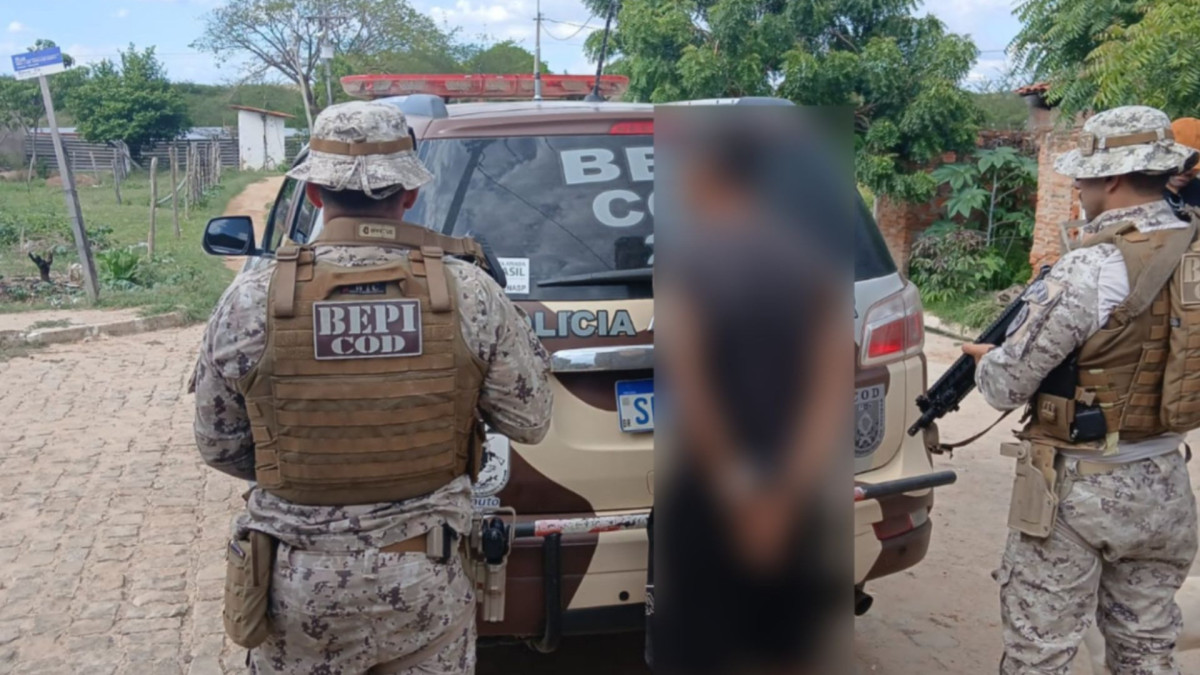Um homem foi preso suspeito de matar a companheira em uma casa no município de Barro, na tarde desse domingo, 25