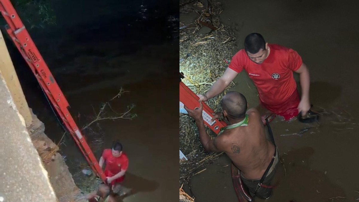 Resgate da vítima aconteceu pelo Corpo de Bombeiros de Canindé