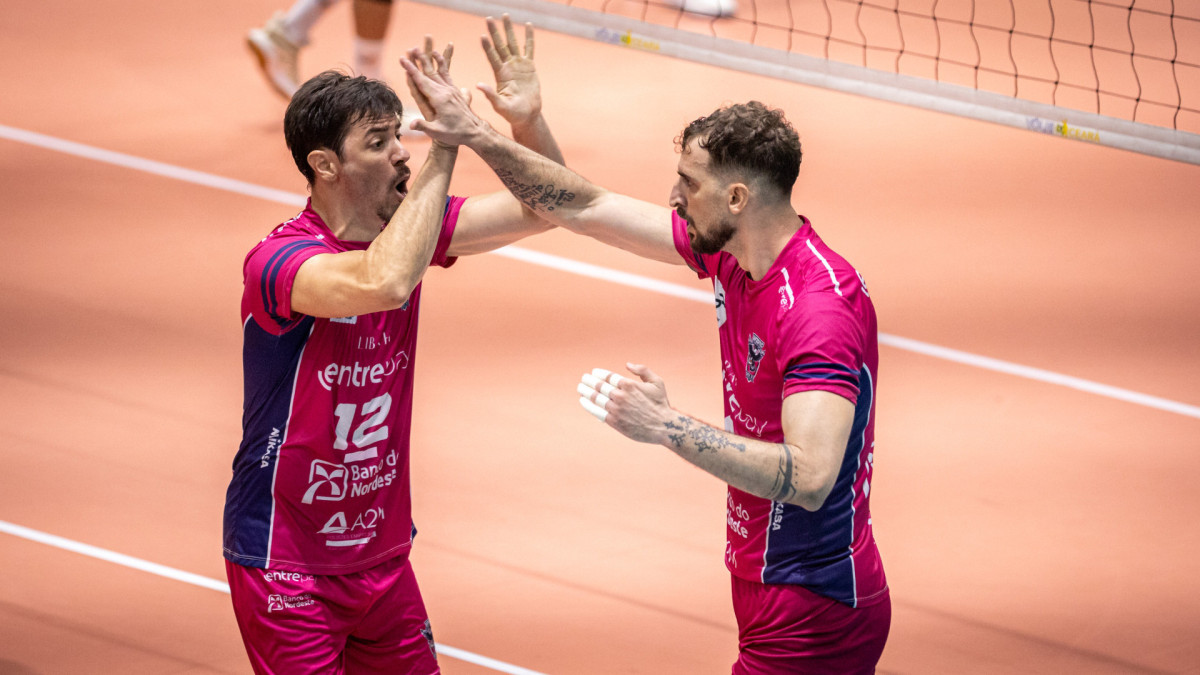Norde Vôlei é o vice-líder da Superliga B com 20 pontos conquistados em 8 jogos