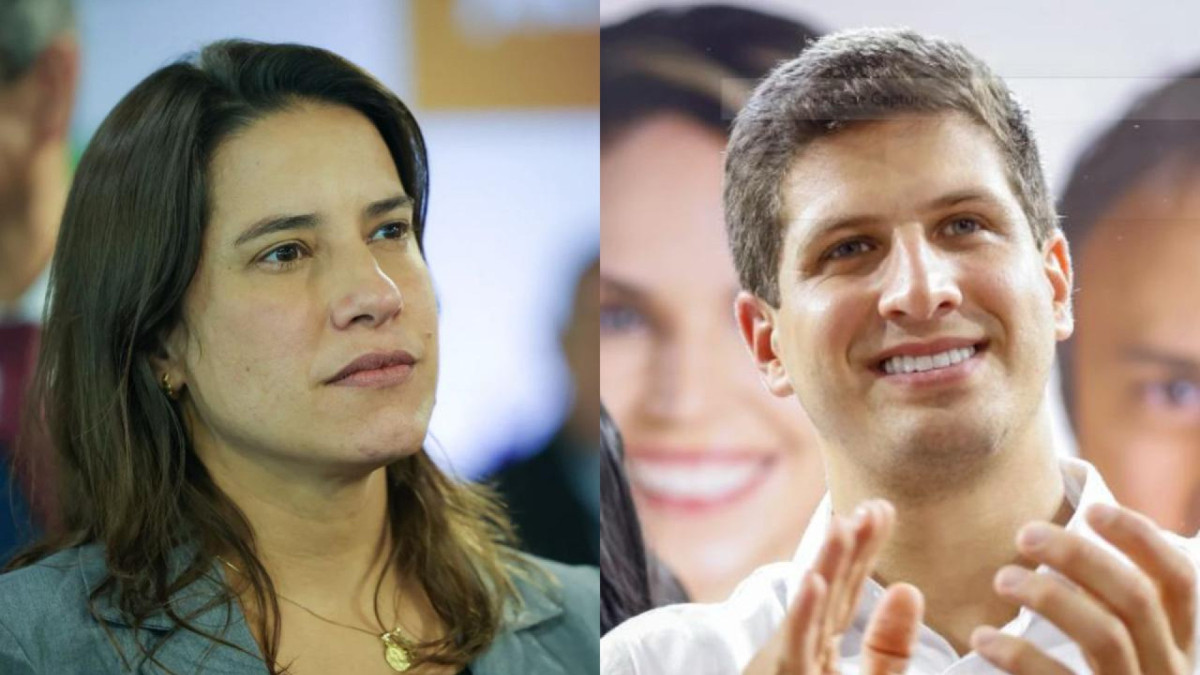 Raquel Lyra e João Campos devem ser adversários na disputa pelo Governo de Pernambuco nas próximas eleições
