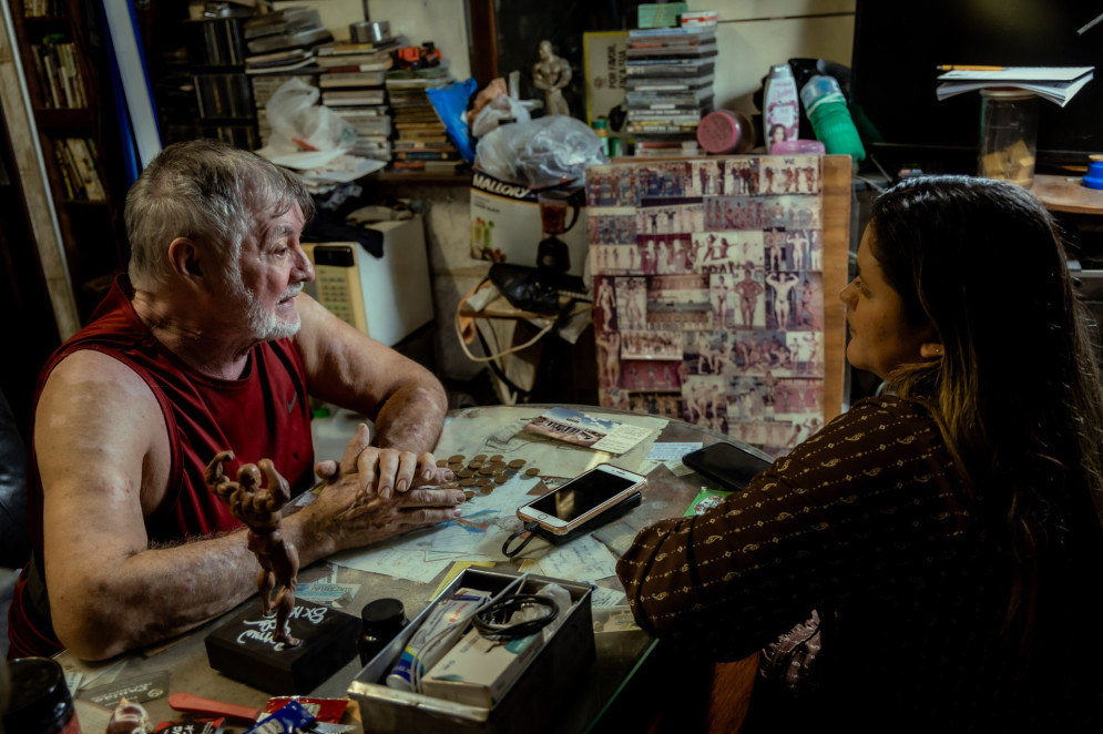 '&Agrave;s vezes, quem fala isso pensa que dentro da muscula&ccedil;&atilde;o ou de qualquer competi&ccedil;&atilde;o &eacute; f&aacute;cil. Que vai jogar e ganhar os maiores t&iacute;tulos e ser o melhor. N&atilde;o vai, porque gin&aacute;stica n&atilde;o &eacute; f&oacute;rmula de bolo'(Foto: FCO FONTENELE)