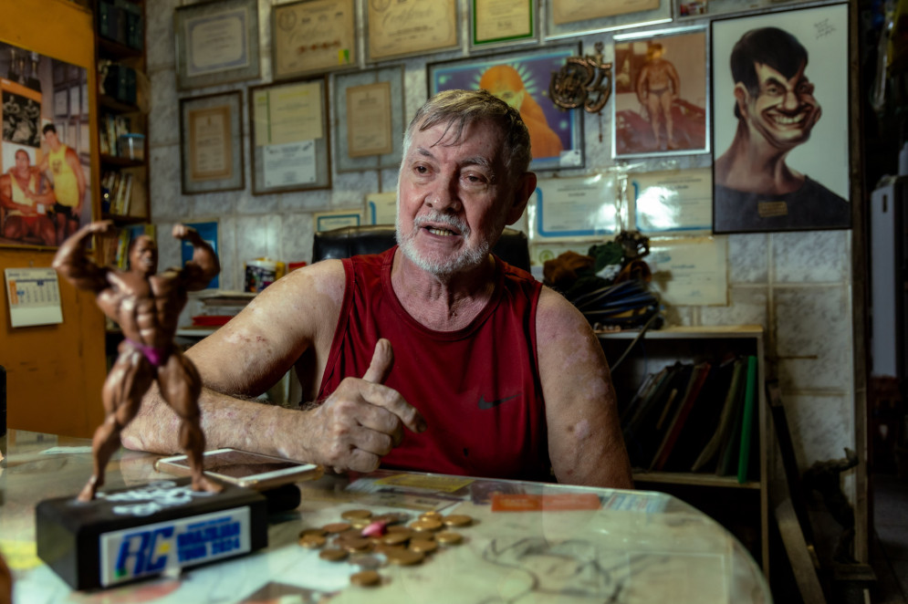 Jos&eacute; da P&aacute;scoa come&ccedil;ou a se dedicar &agrave; muscula&ccedil;&atilde;o na d&eacute;cada de 1970