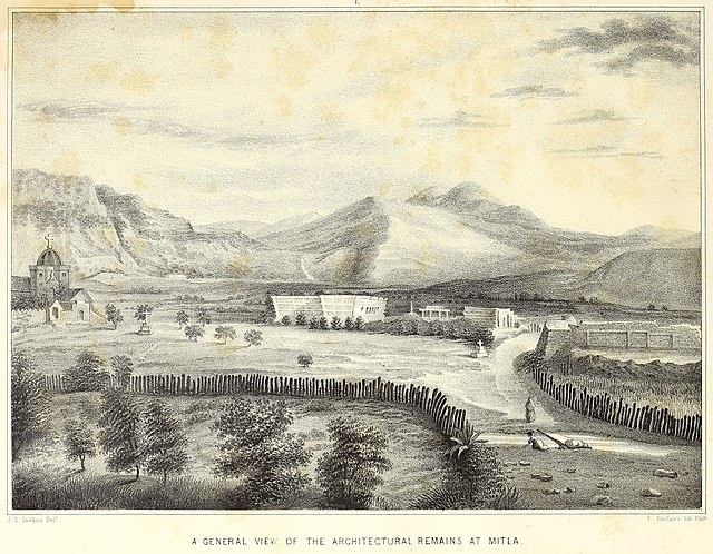 De acordo com os historiadores, este era o principal centro religioso dos zapotecas até o final do século XV, quando, conquistados pelo povo Asteca, abandonaram o lugar.
