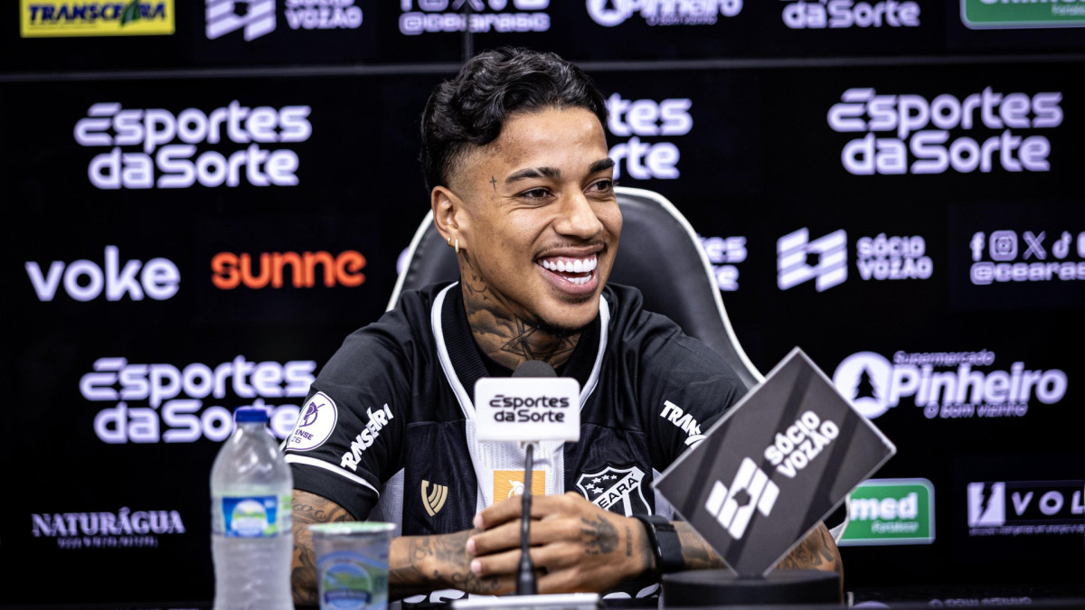 Meia-atacante Matheusinho está apto para estrear com a camisa do Ceará, em confronto diante do Horizonte.