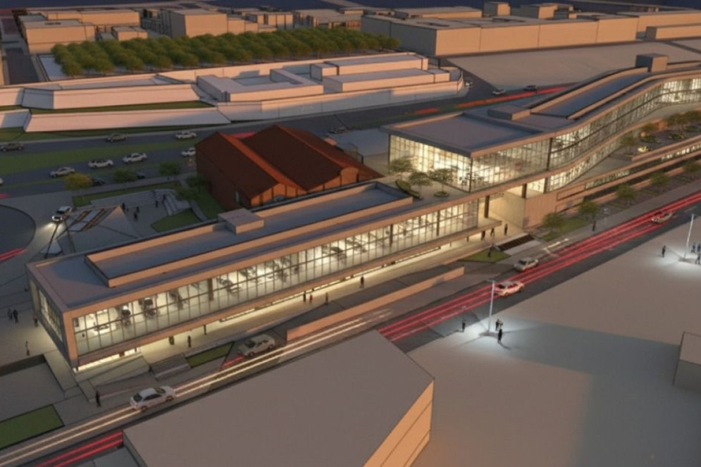 Maquete 3D ilustrativa do projeto da sede da nova C&acirc;mara Municipal de Fortaleza, no local do antigo Mucuripe Club(Foto: CMFor/divulga&ccedil;&atilde;o)