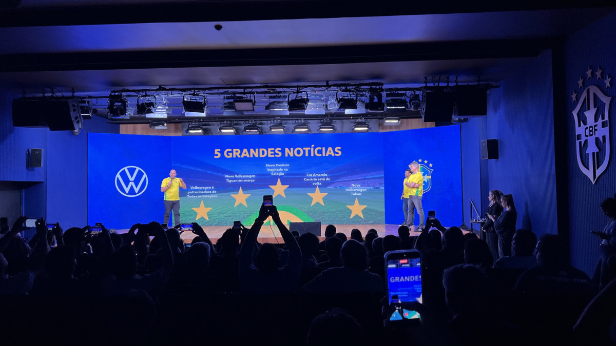 Executivos da Volkswagen anunciam novidades da marca para 2026 