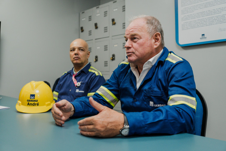 Andr&eacute; Gerdau, presidente do Conselho de Administra&ccedil;&atilde;o da Gerdau, concede entrevista ao O POVO
