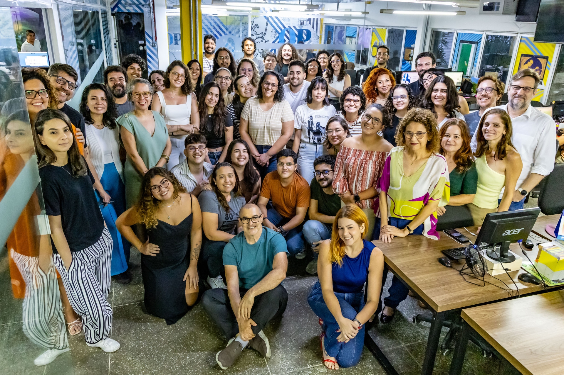 ￼PROFISSIONAIS da Redação do O POVO (Foto: FERNANDA BARROS)