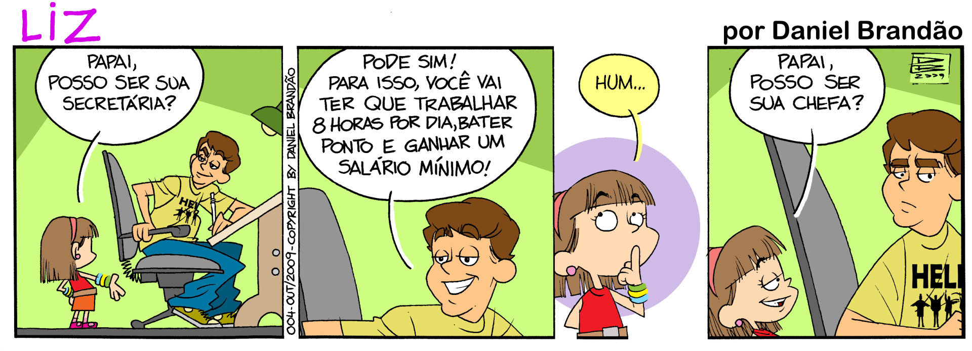 Os mundo de Liz, por Daniel Brandão