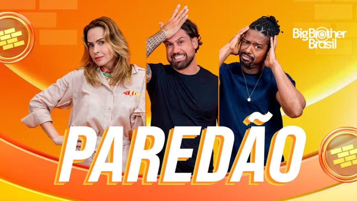 Ana Paula, Leandro e Brigido se enfrentam no 3&ordm; Pared&atilde;o do BBB 26. Confira parcial atualizada da enquete UOL