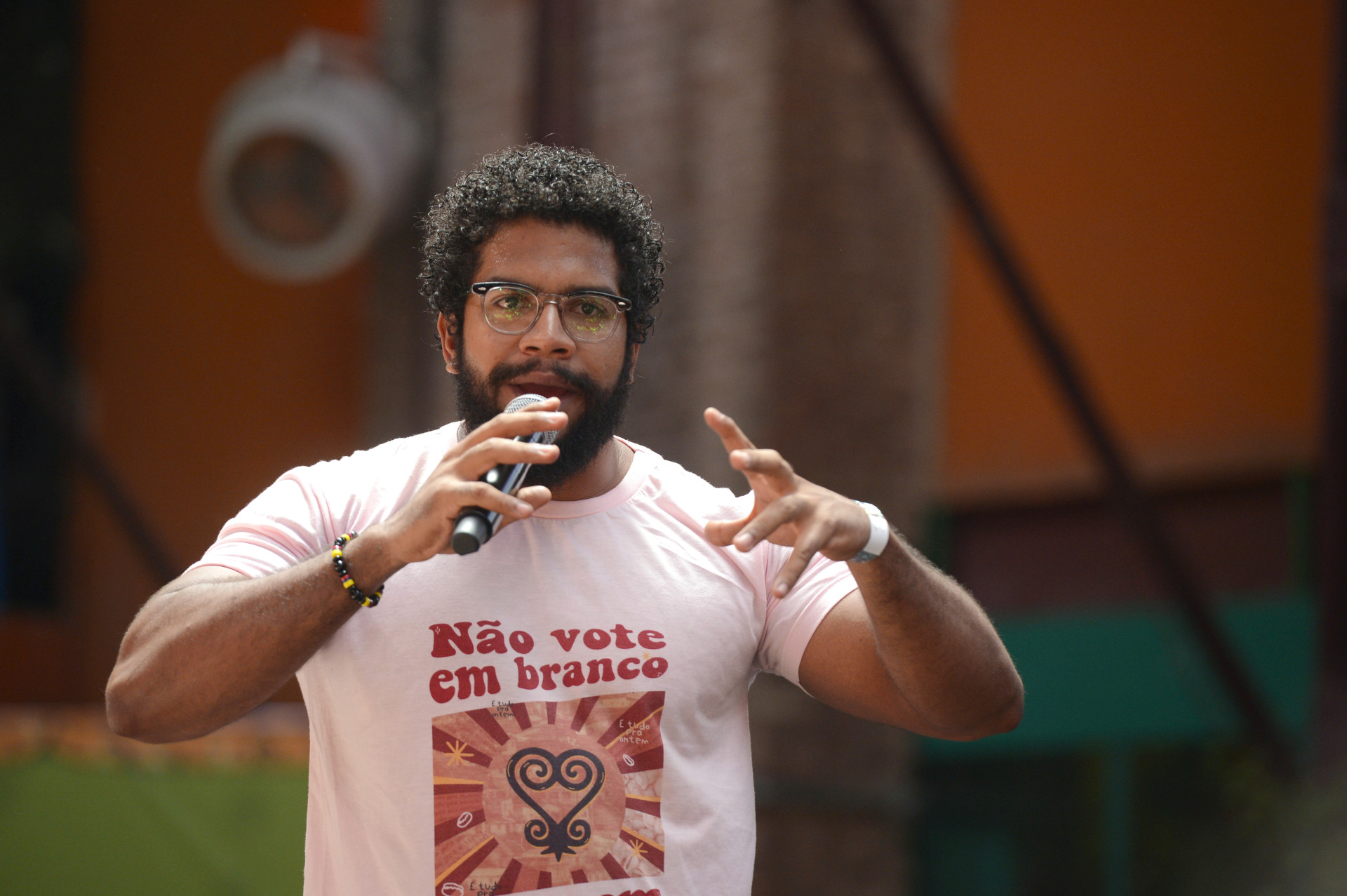 Historiador e youtuber Jones Manoel (Foto: Tomaz Silva/Ag&ecirc;ncia Brasil                                    )