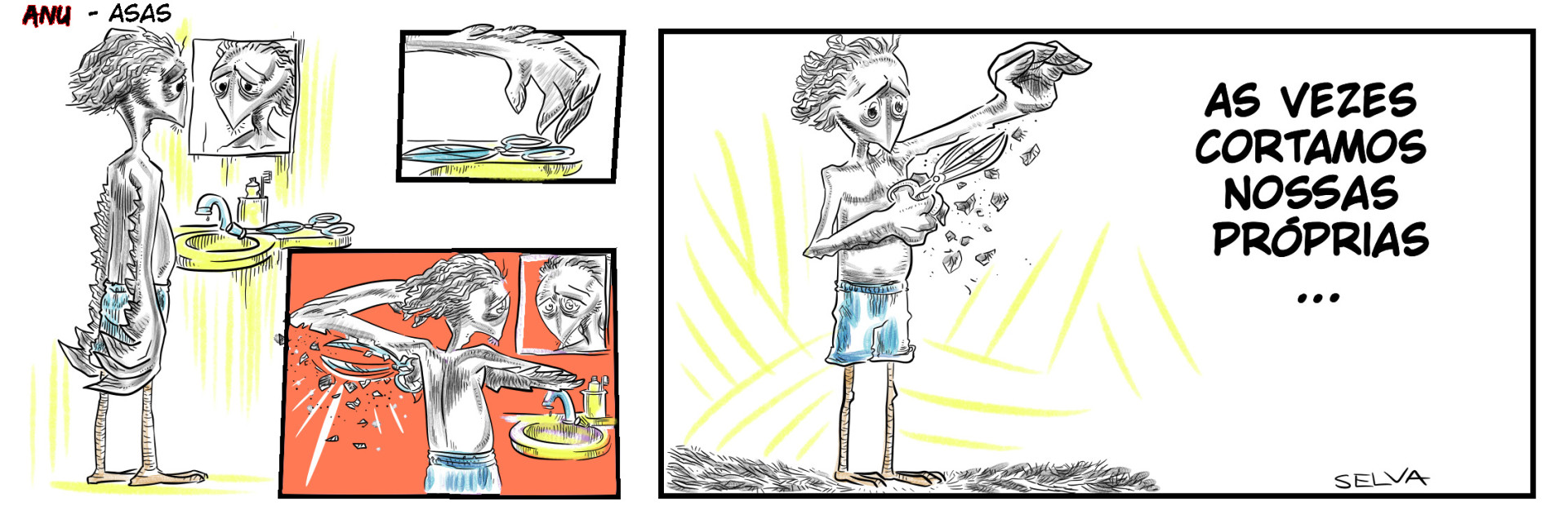 Anu - asas, por Fabricio Selva