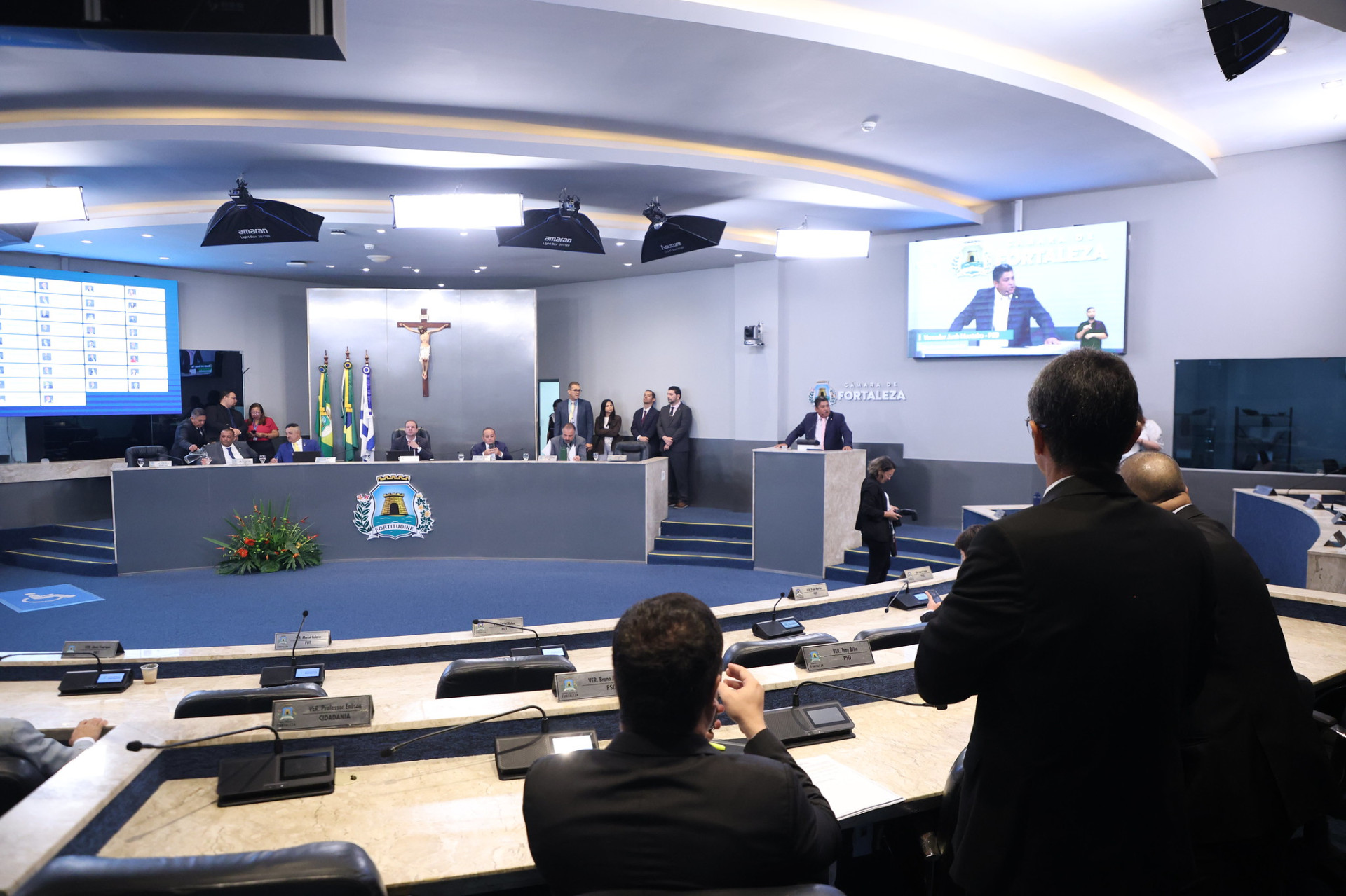 Sessão plenária da Câmara Municipal de Fortaleza

 (Foto: Mateus Dantas / CMFor)
