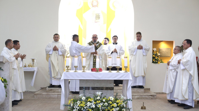Chegada da R&aacute;dio Maria foi celebrada nesta quarta-feira, 4, no Semin&aacute;rio Arquidiocesano S&atilde;o Jos&eacute;