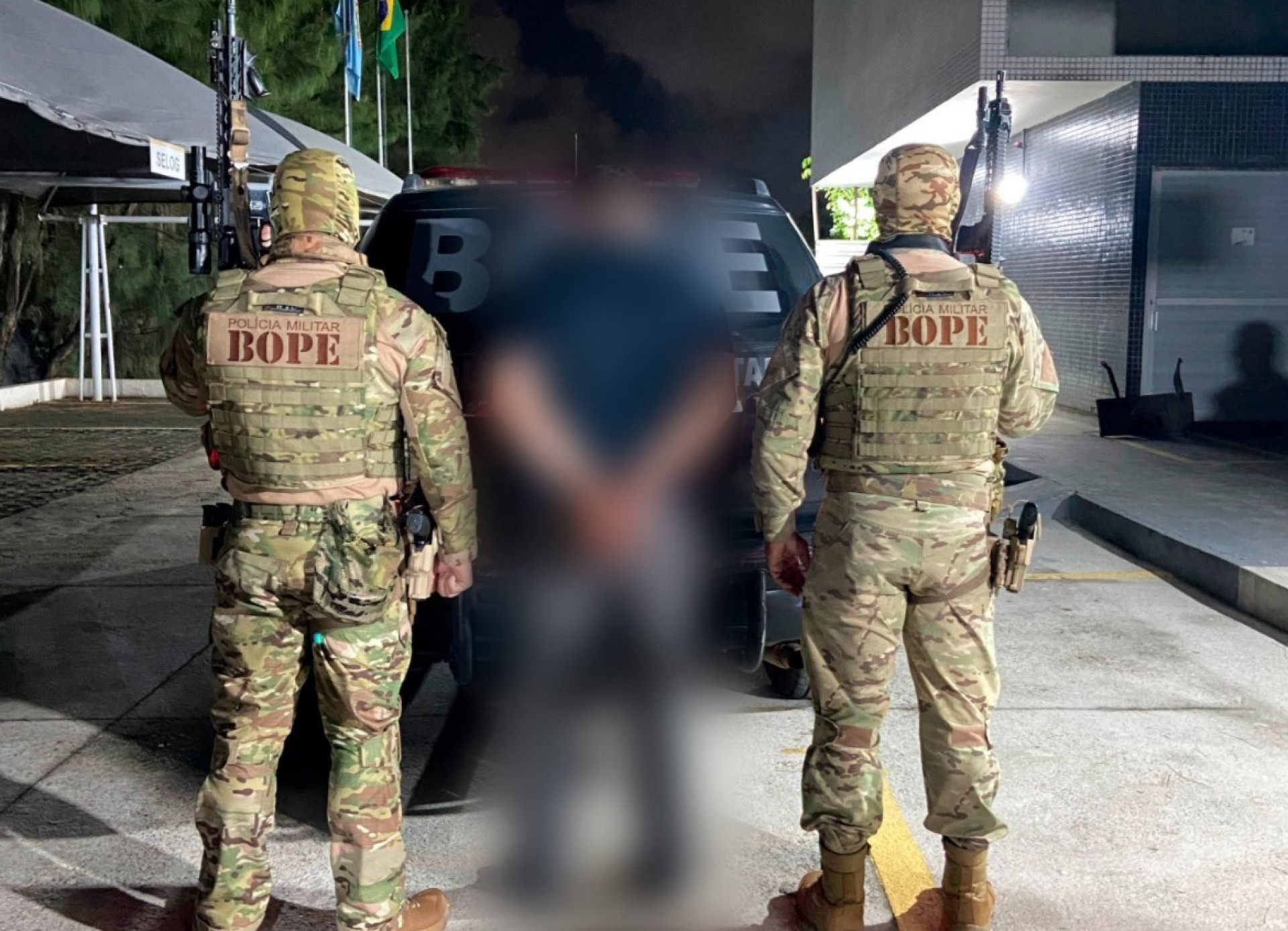 ￼EL CID foi preso nas proximidades de um condomínio de luxo no Eusébio (Foto: divulgação/PMCE )