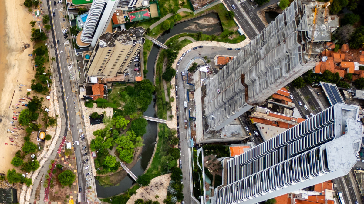 FORTALEZA, CE,  BR 10.02.26 Vista aérea do Parque Bisão (Fco Fontenele/O POVO)
