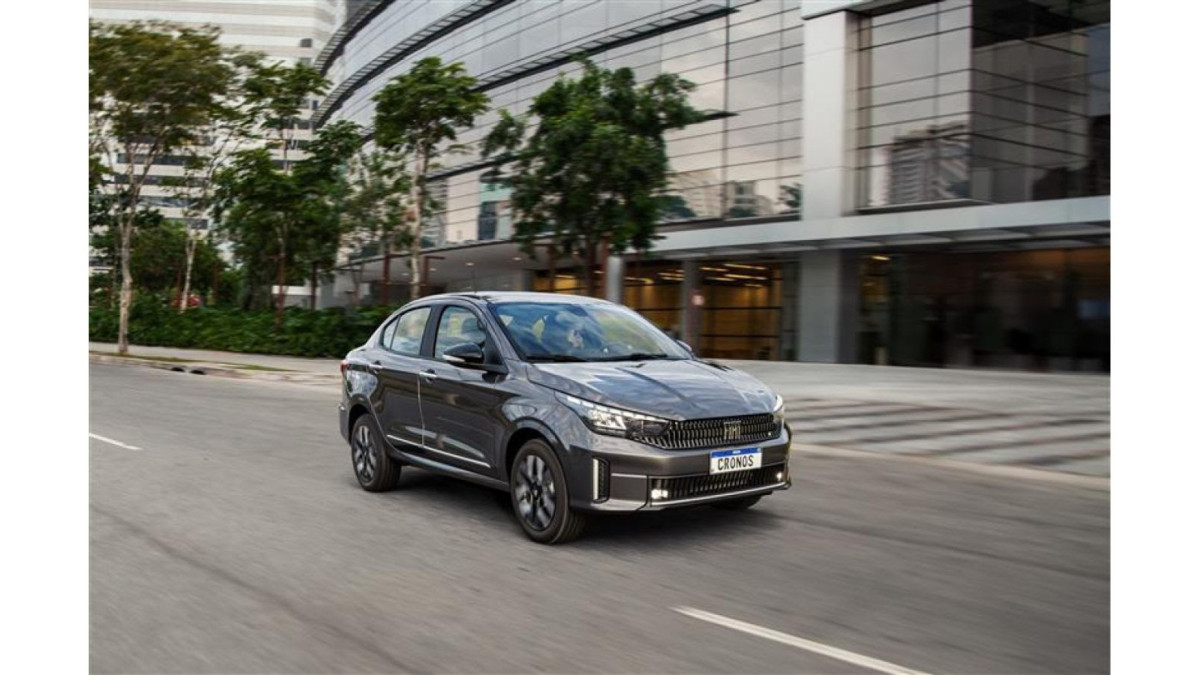 Fiat Cronos é destaque por ter o maior porta-malas do seu segmento
