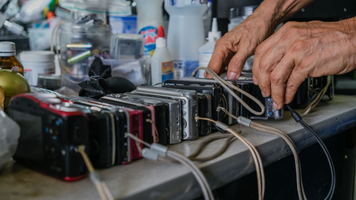 Câmeras usadas podem ser encontradas por R$ 600