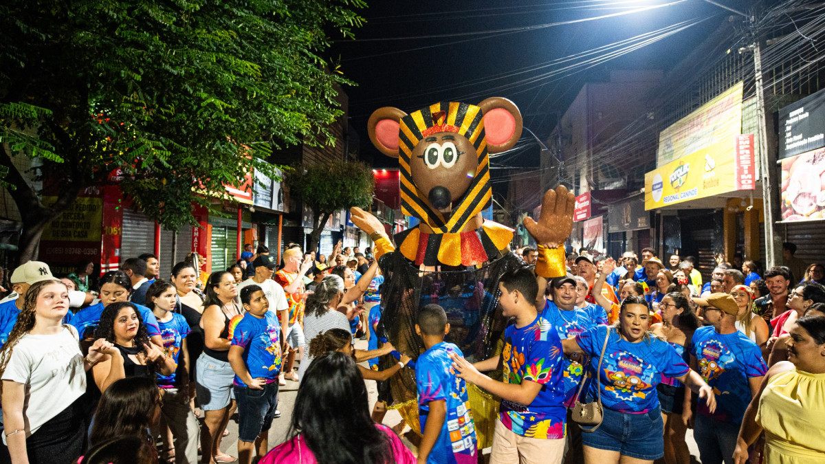 O bloco Ratinho da Madrugada busca manter a tradição da cultura carnavalesca em Canindé