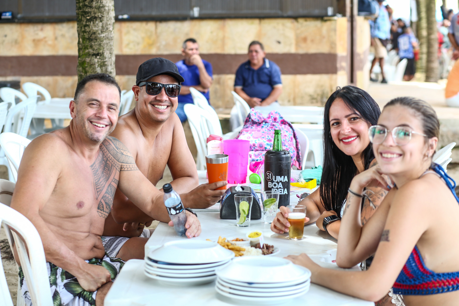 FORTALEZA-CE BRASil - 14,02,2026 - Movimentação de carnaval na praia do futuro  (João Filho Tavares O Povo)