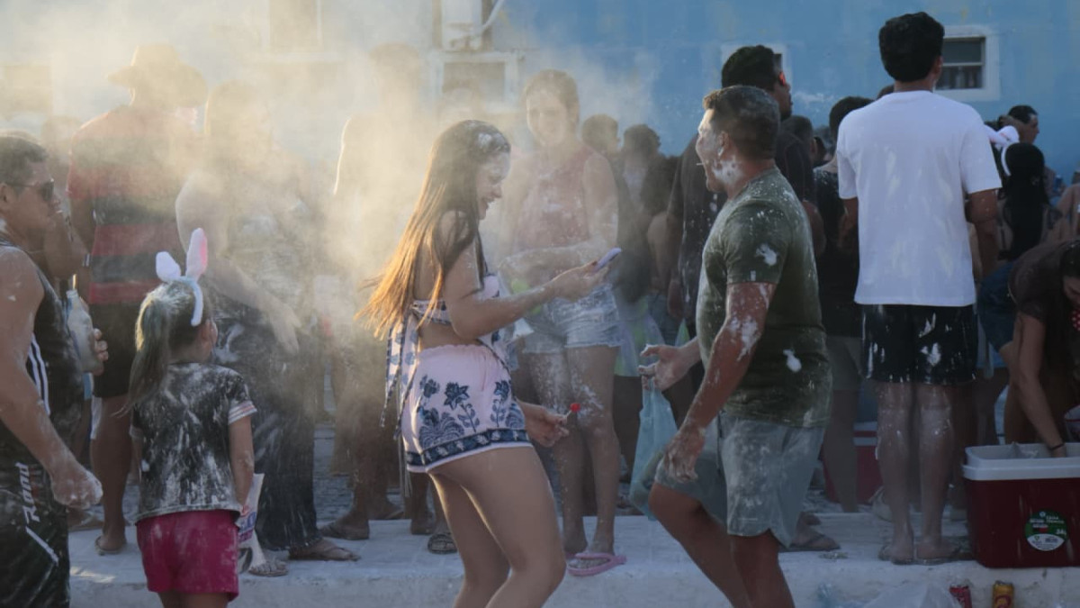 Aracati foi palco do famoso mela mela, na Avenida dos Paredões