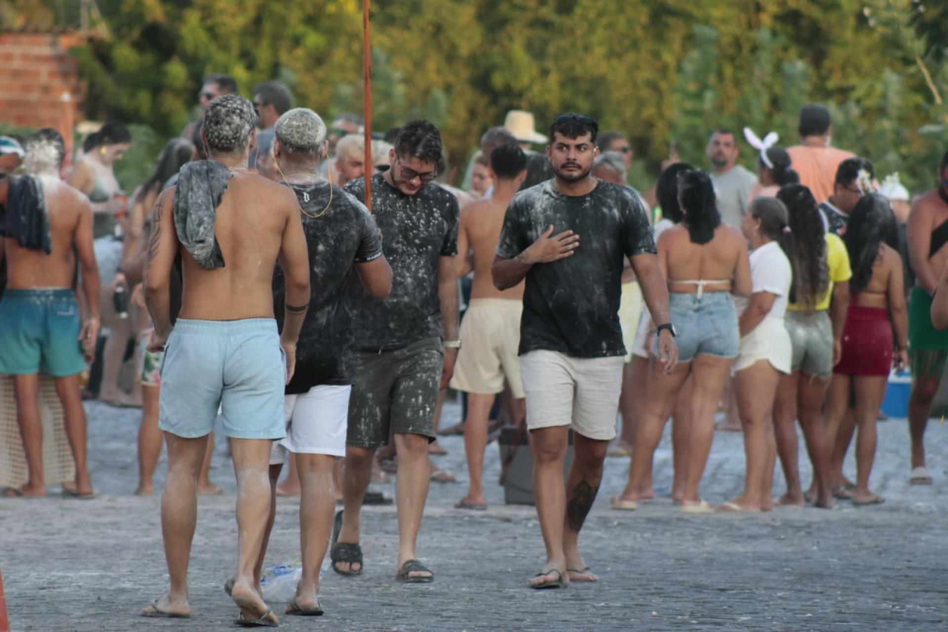 Aracati foi palco do famoso mela mela, na Avenida dos Paredões