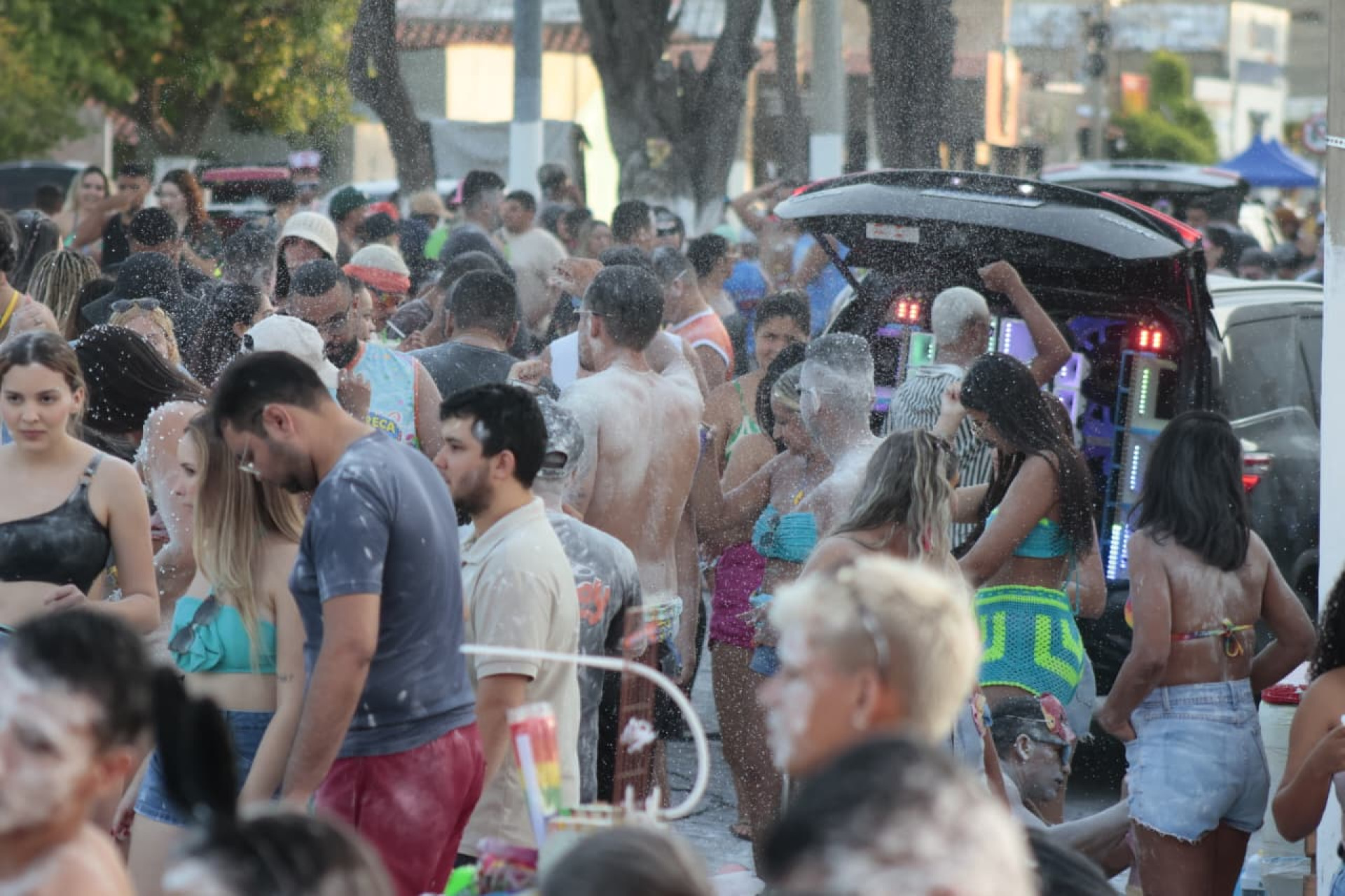 Aracati foi palco do famoso mela mela, na Avenida dos Paredões