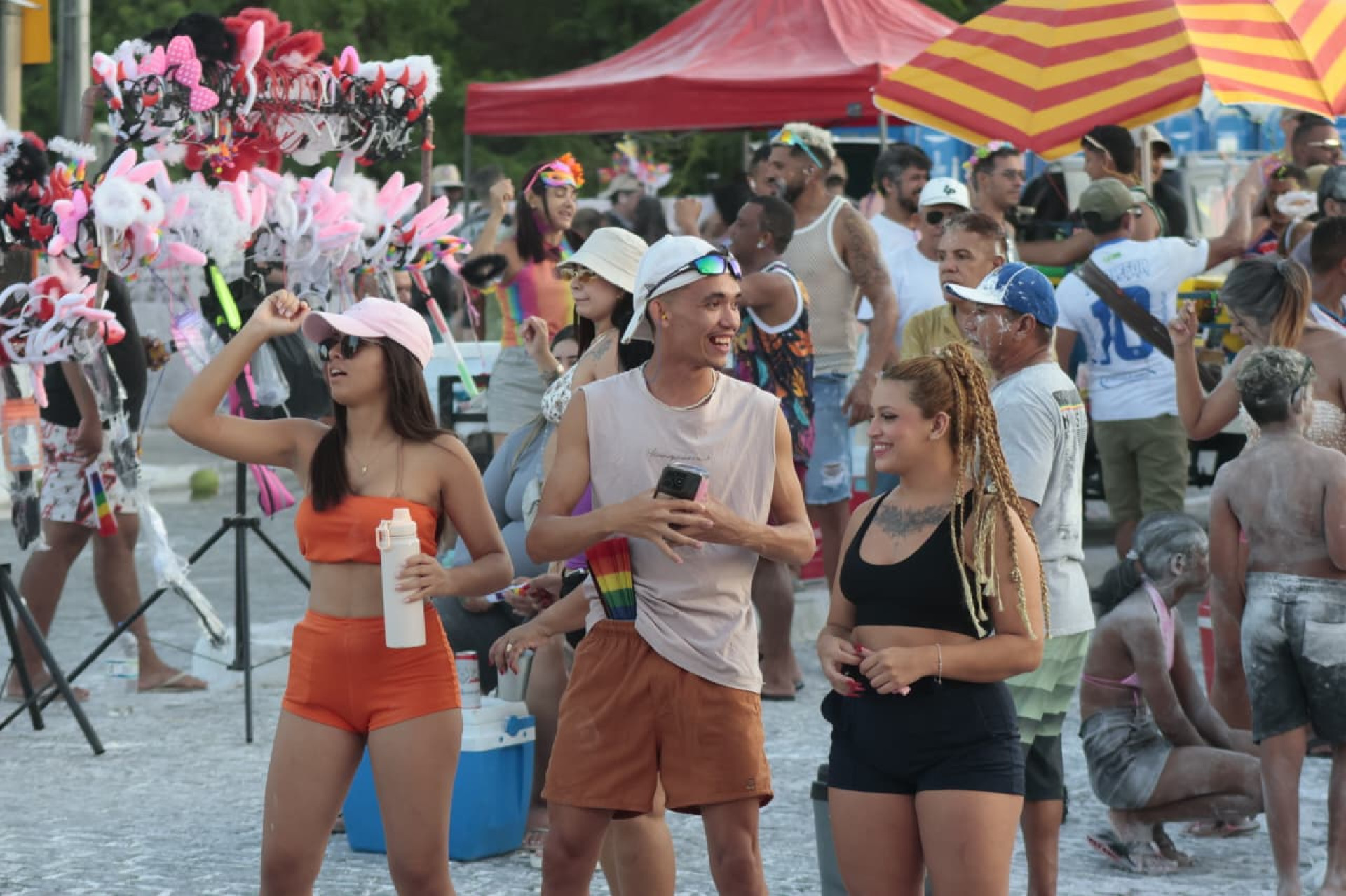 Aracati foi palco do famoso mela mela, na Avenida dos Paredões