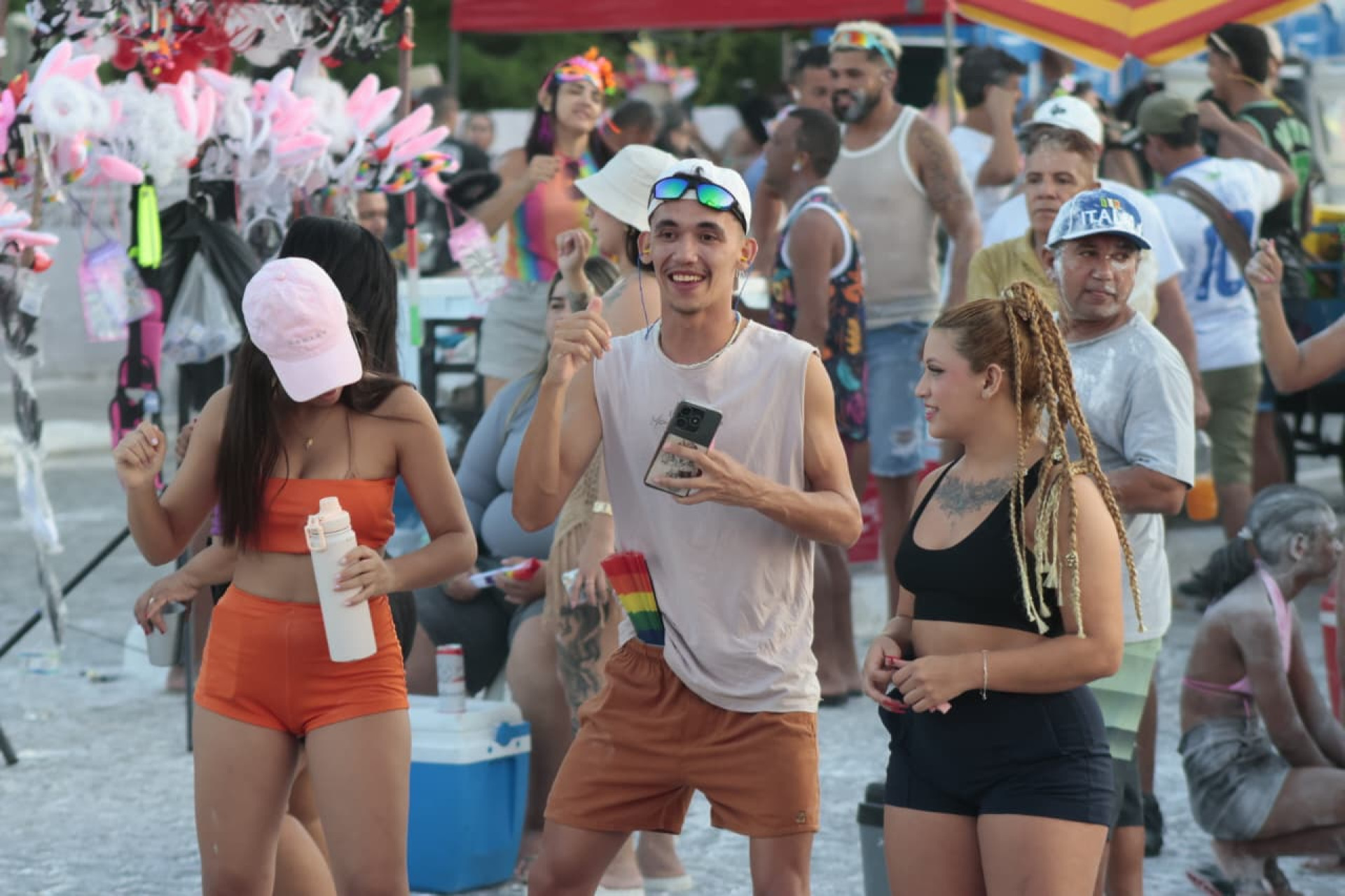 Aracati foi palco do famoso mela mela, na Avenida dos Paredões